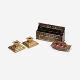 Inc. Louis C. Tiffany Furnaces, Collection of three desk articles