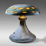 Fulper Pottery, Rare Vasekraft table lamp
