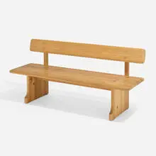 Carl Malmsten, Bench, c. 1965, pine