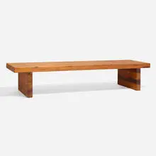 Sven Larsson, Bench, c. 1970, pine