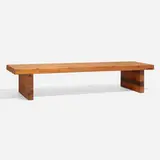 Sven Larsson, Bench, c. 1970, pine