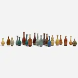 John Andersson, Collection of twenty miniature vases, c. 1950, glazed stoneware