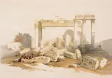 David Roberts, A group of 12 prints, n.d., Lithographs with handcoloring on wove paper, these are later copies