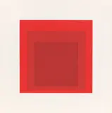 GB 2 by Josef Albers, 1969, Farbserigrafie auf Karton, sold Oct 2021