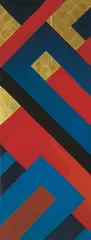 Otto Herbert Hajek, Bild 18, 1978, Acryl und Blattgold auf Leinwand, auf Holz gespannt