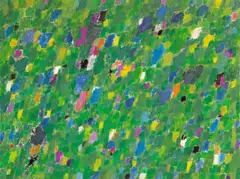 Grün by Hermann Bachmann, 1959, Öl auf Leinwand, sold Jun 2009