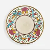 Fred H. Robertson for Robertson Pottery, Charger, 1948, glazed and gilt earthenware