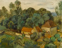 Othon Friesz, Paysage de Midi, 1929, oil on panel