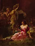 Hans Zatzka, The Daydream of Demeter