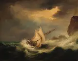 Richard Brydges Beechey, Keeling over, oil on canvas