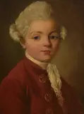 Jean-Baptiste Perronneau, A portrait of a young boy, oil on canvas