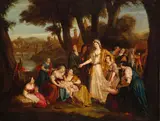 Antoine Coypel, The Finding of Moses, oil on canvas
