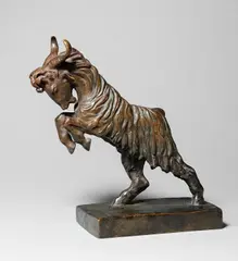Springender Bock by Renée Sintenis, 1927, Bronze mit brauner Patina, sold Jan 2025