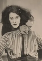 Richard Oelze, Doppelbildnis, Um 1925, Vintage. Silbergelatineabzug