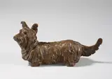 Skye-Terrier by Renée Sintenis, 1928, Bronze mit brauner Patina, sold Jun 2017