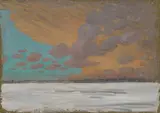 Osmar Schindler, Wolkenstudie (Nachmittags 5 Uhr, Erinnerung)