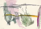 Per Kirkeby, Læsø, 1983, Pastellkreide, Graphit, Gouache und Wachskreide auf Papier