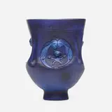 Large vase by Edwin and Mary Scheier, 1993, glazed stoneware, sold Sep 2021