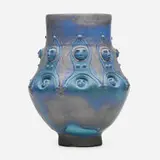 Edwin and Mary Scheier, Large vase, 1993, glazed stoneware