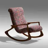 Vladimir Kagan, Sculpted rocking chair