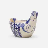 Sujet Poule by Pablo Picasso, 1954, glazed earthenware, sold Sep 2021
