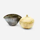 Beatrice Wood, Small bowl and vase