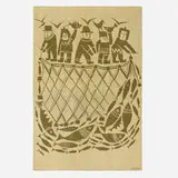 Helmi Vuorelma, Tapestry, c. 1965, hand-woven cotton