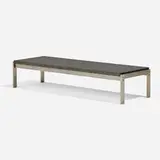 PK 62 coffee table by Poul Kjærholm, chrome-plated steel, marble, sold Apr 2025