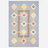 Greta Kruse, Flatweave carpet, c. 1955, hand-woven wool