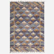 Marta Maas-Fjetterstrom, Munka Ljungby flatweave carpet, 1933, hand-woven wool
