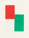 Blinky Palermo, Ohne Titel, 1974, Grano-Farblithographie auf Rives-Velin