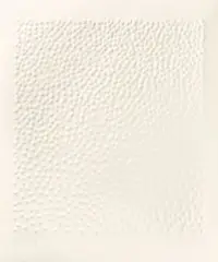 Günther Uecker, Schnee, 1971, Prägedruck auf Velin