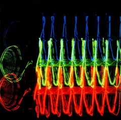 Mike Steiner, LICHT BILDEN, 1998, C-Print auf Cibachrome auf Aluminium