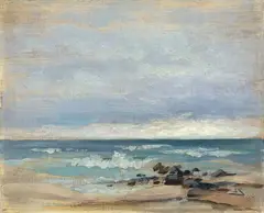 Bornholm by Siegward Sprotte, 1934, Öl auf Holz, sold Nov 2013