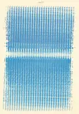 Heinz Mack, Ohne Titel, 1977, Farbkreide, Ölkreide und Rötel über Graphit auf Hahnemühle-Bütten. Im Künstlerrahmen