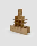 Hermann Glöckner, Dreistöckiger Bau mit Mittelwand