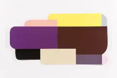 Ruth Root, Ohne Titel, 2005, Emaille auf Aluminium