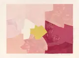 Serge Poliakoff, Composition rose, 1959, Farblithografie auf Velin