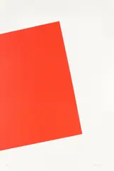 Carmen Herrera, Ohne Titel (NRW), 2017, Farblithografie auf Velin