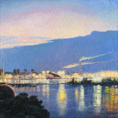 Georg Engeström, Katajanokka, oil