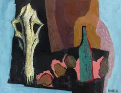 Erik Sigfrid Enroth, Still-life, oil on canvas
