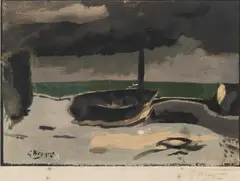 Georges Braque, La Barque, lithograph on paper