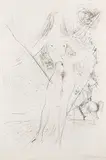 Salvador Dalí, Venus, etching