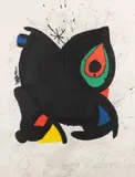 Joan Miró, Grand Palais, Paris, lithograph