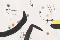 Joan Miró, Le Marteau sans Maitre, etching