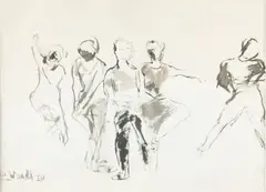 Rafael Wardi, Untitled, mixed media