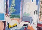 Ahti Susiluoto, Atelje serie, gouache