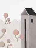 Päivi Lempinen, A House, mixed media