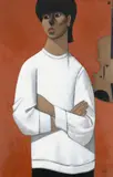 Veikko Marttinen, The violinist, oil