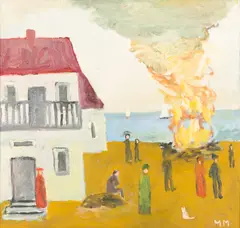 Mauno Markkula, Midsummer, oil